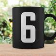番号 6インチ ホワイト コーヒーマグ ギフトのアイデア