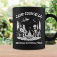 皮肉なサマーキャンプカウンセラー エイリアン国立公園 ロズウェル コーヒーマグ ギフトのアイデア