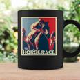 競馬 馬tシャツ ウマ レース 馬 乗馬 面白いtシャツ 文字入り メンズ おもしろグッズ ネタ 大人 男性 長袖tシャツ コーヒーマグ ギフトのアイデア
