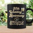結婚20周年 夫婦 結婚20年 お祝い 長袖tシャツ コーヒーマグ ギフトのアイデア