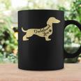 面白いダックスフント犬のデザイン ペット愛好家の足 コーヒーマグ ギフトのアイデア