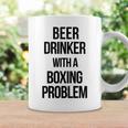 Beer Drinker With A Boxing Problem おもしろワークアウトボクサー 長袖tシャツ コーヒーマグ ギフトのアイデア