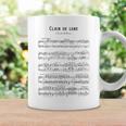 Clair De Lune クロード・ドビュッシー コーヒーマグ ギフトのアイデア