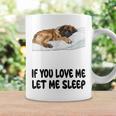 Cute Leonberger If You Love Me Let Meleep パジャマ コーヒーマグ ギフトのアイデア