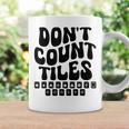 Don't Count Tiles タイルゲーム 麻雀選手 フォールド引退 コーヒーマグ ギフトのアイデア