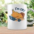 I'm Ok おかしな猫 在宅勤務 コーヒーミーム コーヒーマグ ギフトのアイデア