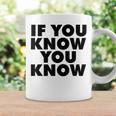 If You Know You Know コーヒーマグ ギフトのアイデア
