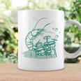 Instrument Musique Batterie Drôle Crevettes Tasse Idées cadeaux