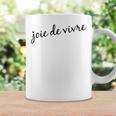 Joie Deivre フランス語の格言tシャツ コーヒーマグ ギフトのアイデア