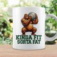 Kinda Fitorta Fat Gorilla ヘビーウェイトリフティング 面白いジム コーヒーマグ ギフトのアイデア