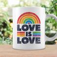 Lgbtq Love Is Love Gay Pride Lgbt Ally Rainbow Flagintage コーヒーマグ ギフトのアイデア