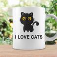 I Love Cats シャツ キュート 黒猫好き キッズ 子猫 コーヒーマグ ギフトのアイデア