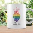 Love Wins Always Lgbt Lgbtq レインボープライド月間サポート コーヒーマグ ギフトのアイデア
