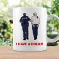 On Back I Have A Dream Trump Police 格言 男性 コーヒーマグ ギフトのアイデア