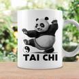 おもしろパンダ 動物 太極拳 格闘技 陰陽バランス コーヒーマグ ギフトのアイデア