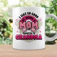 お母さんはおばあちゃんに昇進しました新しいおばあちゃんママ面白い母の日 コーヒーマグ ギフトのアイデア