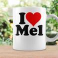 アイ・ラブ・ハート・メル・メルビン・メラニー・メリンダ・メリッサ・メロディ コーヒーマグ ギフトのアイデア