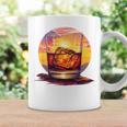 エレガントなウイスキーの夕日 コーヒーマグ ギフトのアイデア
