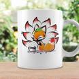 キタキツネ 狐 九尾 コーヒーマグ ギフトのアイデア