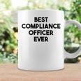 コンプライアンスオフィサーファニー-史上最高のコンプライアンスオフィサー。 コーヒーマグ ギフトのアイデア