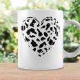シックなハートプリントの牛柄。 コーヒーマグ ギフトのアイデア