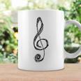 ト音記号 音楽記号 描画スケッチ コーヒーマグ ギフトのアイデア