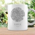 パリ フランス コーディネート 地図 故郷 コーヒーマグ ギフトのアイデア