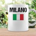 ミラノ イタリア ミラノ イタリー 旗 イタリアン コーヒーマグ ギフトのアイデア