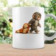 モンキーパンチ ベビー マカク リトルパンチ ビッグ キュート ラブ ぬいぐるみ コーヒーマグ ギフトのアイデア