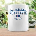 レイキャビク アイスランド アイスランド国旗 スカイライン プライド お土産 コーヒーマグ ギフトのアイデア