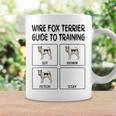 ワイヤーフォックステリアガイド 犬の服従を訓練する コーヒーマグ ギフトのアイデア