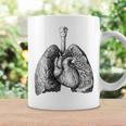 人間の心臓の肺 ビンテージ医療解剖学 解剖学的肺 コーヒーマグ ギフトのアイデア