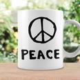 平和の印 平和のシンボル 世界平和 希望 調和 Peaceign World Peaceymbol Hope コーヒーマグ ギフトのアイデア