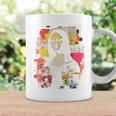 抽象グラフィティ モナリザ バックプリント コーヒーマグ ギフトのアイデア