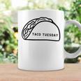 男女 家族 タコス愛好家 面白い タコス 火曜日 コーヒーマグ ギフトのアイデア