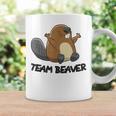 面白いビーバー分隊チームビーバー コーヒーマグ ギフトのアイデア