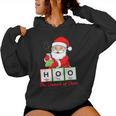 Chemistry Santa Element Of Cheer Christmas Science Teacher Women Hoodie