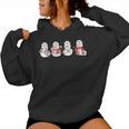 Nurse Snowman Squad Nursing Rn Registered Christmas Women Hoodie Nurse Snowman Squad Nursing Rn Registered Christmas Women Hoodie