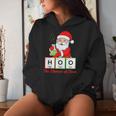 Chemistry Santa Element Of Cheer Christmas Science Teacher Women Hoodie Gifts for Her