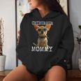 Chihuahua Mommy チワワ ママ ママ 母の日 ママ おもしろ チワワ レディースパーカー 彼女への贈り物