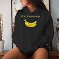Dolce And Banana ファニーキュートグラフィックデザインバナナtシャツ レディースパーカー 彼女への贈り物