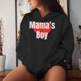 Mama's Boy おもしろグッズ服 レディースパーカー 彼女への贈り物