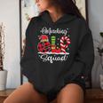 Marching Elf Squad Christmas Marching Band Matching Women's Hoodie Gifts for Her