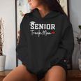 Senior 2026 Track Mom Class Of 2026 Track Team Parent Heart Women Hoodie Gifts for Her
