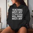 History Teacher Appreciation Teachingocialtudies レディースパーカー 彼女への贈り物