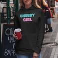 Chubby Girl 長袖tシャツ レディースパーカー 面白い贈り物