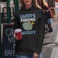 Daddy's Fishing Buddyon Daughter ギフトtシャツ レディースパーカー 面白い贈り物