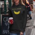 Dolce And Banana ファニーキュートグラフィックデザインバナナtシャツ レディースパーカー 面白い贈り物
