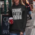Straight Outta 1996 Womenintage 1996 Birth Of Birthday 長袖tシャツ レディースパーカー 面白い贈り物