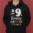 9歳 誕生日 ハッピーバースデー 9歳 男の子 女の子 9歳 レディースパーカー